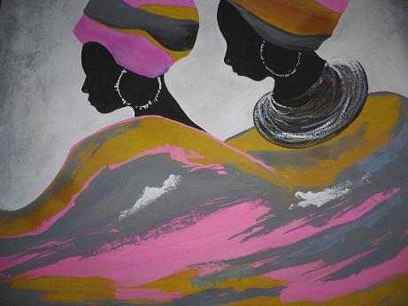 Click for more details of Twins (watercolour on paper) by Abhilasha Singh
