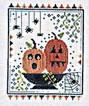 Click for more details of Two Pumpkins Bright (cross stitch) by Hello from Liz Mathews