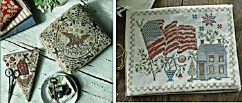 Click/tap for more details of United We Stand (cross stitch) by Blackbird Designs
