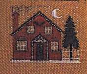 Click for more details of Up on the Housetop (cross stitch) by The Prairie Schooler