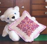 Click/tap for more details of Valentina (cross stitch) by Ink Circles