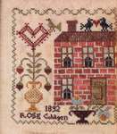 Click/tap for more details of Valentine Rose (cross stitch) by Blackbird Designs