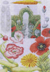 Click for more details of Vegetable Garden (cross stitch) by Marjolein Bastin