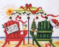 Click for more details of Very Merry Beach (cross stitch) by Stoney Creek