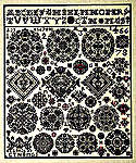 Click for more details of Vierlande 1826 Sampler (cross stitch) by Permin of Copenhagen