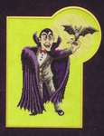 Click/tap for more details of Vinny the Vampire (cross stitch) by Glendon Place