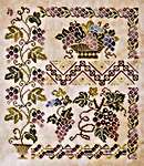 Click for more details of Vintage Grapes (cross stitch) by Jeannette Douglas
