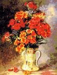 Click for more details of Vintage Orange Blossoms (cross stitch) by Kustom Krafts