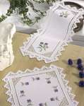 Click for more details of Violas Hardanger Table Mats (hardanger) by Permin of Copenhagen