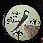 Click for more details of Violet Green Swallow (cross stitch) by Lindy Stitches