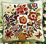Click/tap for more details of Virginia Cushion Front (tapestry) by Glorafilia