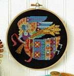 Click/tap for more details of Virgo (cross stitch) by Satsuma Street