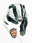 Click for more details of Warmth in Palms - Badger (cross stitch) by RTO