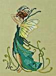 Click/tap for more details of Water Reeds (cross stitch) by Nora Corbett