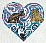 Click/tap for more details of Water's Bounty (cross stitch) by MarNic Designs