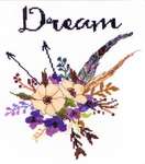 Click for more details of Watercolour Flowers -  Dream (cross stitch) by Janlynn