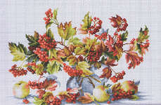 Click for more details of Watercolour Guelder Rose (cross stitch) by Luca - S