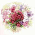 Click for more details of Watercolour Phlox (cross stitch) by Riolis