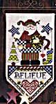 Click/tap for more details of We Believe in Santa (cross stitch) by Stoney Creek