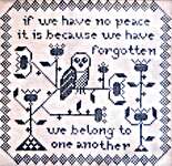 Click/tap for more details of We Belong (cross stitch) by Heartstring Samplery