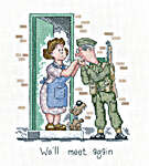 Click/tap for more details of We'll Meet Again (cross stitch) by Peter Underhill
