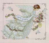 Click for more details of Wedding Angel (cross stitch) by Lesley Teare