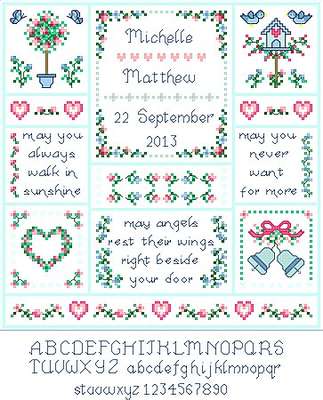 Wedding Cross Stitch Charts