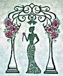 Click/tap for more details of Wedding Arch (cross stitch) by Keslyn's