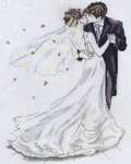 Click for more details of Wedding Couple Dance (cross stitch) by Design Works