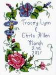 Click for more details of Wedding Floral (cross stitch) by Janlynn