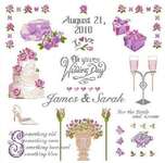 Click for more details of Wedding Sampler (cross stitch) by Anette Eriksson