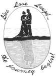 Click/tap for more details of Wedding Silhouette (cross stitch) by X's & Oh's