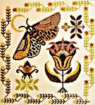 Click/tap for more details of Weeds and Wildflowers (cross stitch) by The Artsy Housewife
