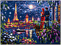 Click for more details of Weekend in Paris (cross stitch) by Magic Needle