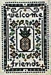 Click/tap for more details of Welcome (cross stitch) by Tellin Emblem