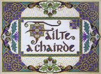 Click for more details of Welcome Friends - Failte a chairde (cross stitch) by Design Works