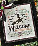 Click/tap for more details of Welcome My Pretties (cross stitch) by Cherry Hill Stitchery