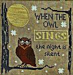 Click for more details of When The Owl Sings (cross stitch) by Yasmin's Made with Love