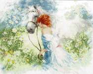 Click for more details of White Dream (cross stitch) by Golden Fleece