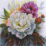 Click for more details of White Rose (cross stitch) by Lanarte