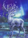 Click for more details of White Stag (embellished cross stitch) by Riolis