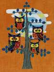 Click for more details of Whooo's There? (cross stitch) by Satsuma Street