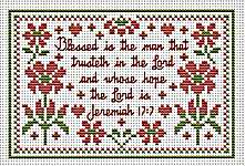 Click for more details of Whose Hope The Lord Is (cross stitch) by Happiness is Heart Made