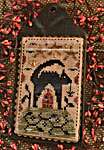 Click/tap for more details of Wicked Cute Cat (cross stitch) by Homespun Elegance