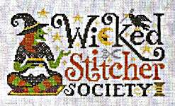 Click for more details of Wicked Stitcher Society (cross stitch) by Silver Creek Samplers
