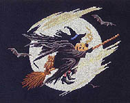 Click for more details of Wicked Witch (cross stitch) by Bobbie G. Designs