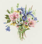 Click for more details of Wild Flower Posy (cross stitch) by Valerie Pfeiffer