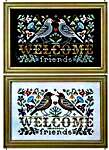 Click for more details of Wildflower Welcome (cross stitch) by Tellin Emblem
