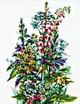 Click for more details of Wildflowers (cross stitch) by Andriana