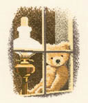 Click for more details of William in the Window (cross stitch) by John Clayton